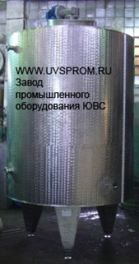 Резервуар вертикальный со змеевиком охлаждения РВО-10,0.2.Т.К.0.3.Р ПС 